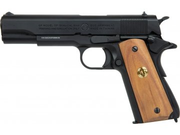 Airsoftová pistole GPM1911 GP2 - černá, celokov, GBB, G&G