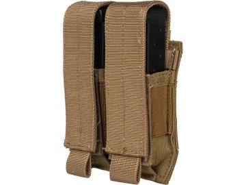 SPE Dvojitá pistolová sumka na MOLLE - písková TAN, Specna Arms 01