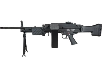 Airsoftový kulomet H&K MG4 - černý, celokov, Umarex