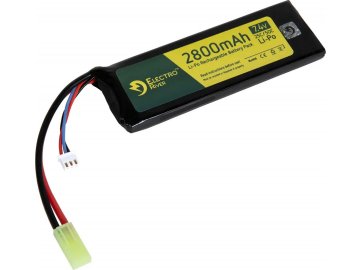 Li-pol akumulátor Electro River 7,4V 2800mAh 25/50C - Tamyia mini