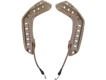 GFT Sada bočních kolejnic/montáží pro přilby typu FAST - pískové TAN, GFC 01