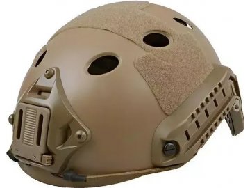 Taktická helma X-Shield FAST PJ (replika) - písková TAN, GFC