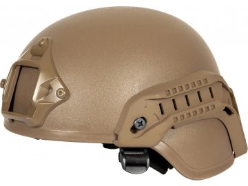 Taktická helma MICH 2000 (replika) - písková TAN, GFC