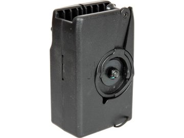 SPE Rychloplnička s klikou a zásobníkem na zásobníky M4 - černý, Specna Arms 01