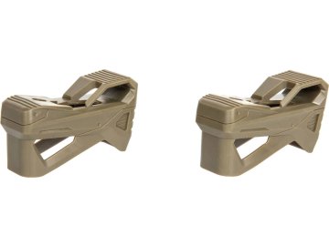 SPE Set úchytů na zásobníky FASTMAG pro M4 - pískové TAN, 2ks, Specna Arms 01