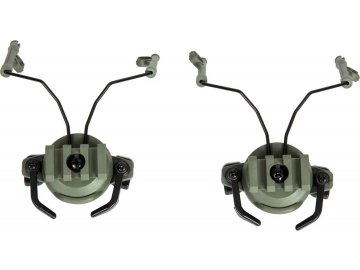 Úchyt Headsetu na helmy FAST (19-21mm) - olivový OD, Specna Arms