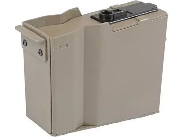 SWL Zásobník pro M82A1 - kovový, točný, TAN, 150bb, Snow wolf 01