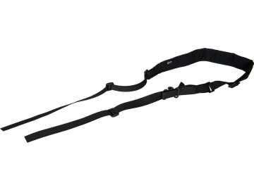 PRI Taktický dvoubodový popruh Rodac Advanced - černý, Primal Gear 01