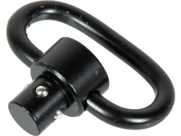 PRI Ocelové QD oko na popruh - černé, Primal Gear 01