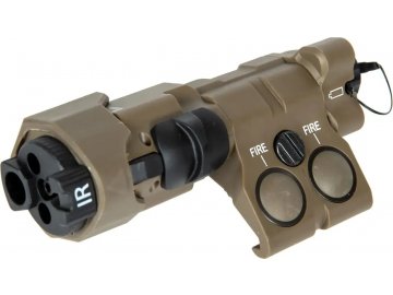 Imitace MAWL-C1 s boxem na baterii - písková TAN, Specna Arms