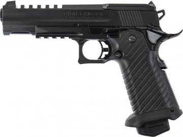 Airsoftová pistole Hi-Capa Challenger - černá, celokov, CO2, GBB, ICS