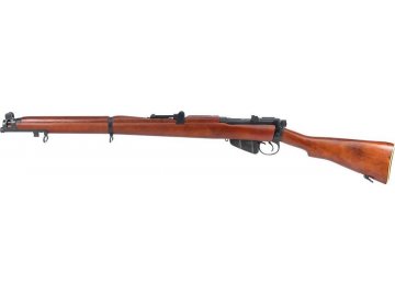 Airsoftová zbraň Lee Enfield (WWII02) Mk III - celokov, pravé dřevo, S&T Armament