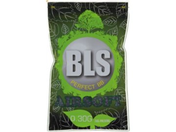 Airsoftové kuličky BLS Perfect BIO 0,30g, 3300bb, černé