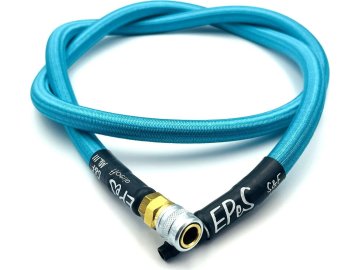 EPE Hadice HPA Mk.II 100cm s opletem - oceánově modrá, EPeS Airsoft 01