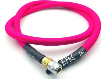 EPE Hadice HPA Mk.II 80cm s opletem - neonově růžová, EPeS Airsoft 01