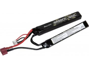 Li-Pol akumulátor Gens ACE 11,1V 1500mAh 25C - Dean-T, dva díly