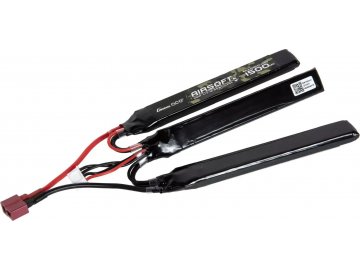 Li-Pol akumulátor Gens ACE 11,1V 1500mAh 25C - Dean-T, tři díly