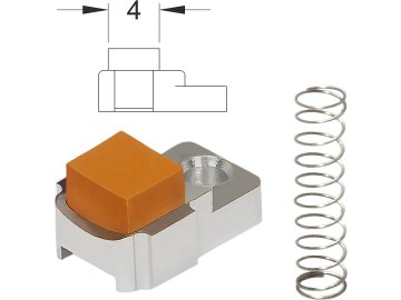 Přítlak Soft flat 4mm pro HopUp komory MAXX M4x - PRO, MAXX Model 01