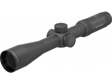 Puškohled Forester 2-10x40 SFP - černý, montážní kroužky, Vector Optics