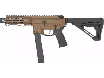 Airsoftová zbraň PW9 Mod 1 Garde Nebula 6" M-Lok - bronzová, ETU, Zion Arms 01
