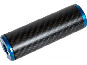 Karbonový tlumič 30x100mm - modrý, Core Airsoft Italy