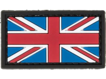 3D nášivka vlajka Velké Británie - barevná, GFC