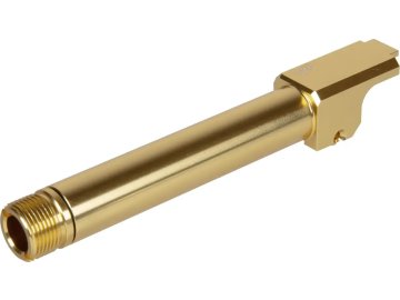 NBA Vnější hlaveň "2 Way Fixed" Non-Recoiling pro G19 Gen4 - zlatá, NineBall 01