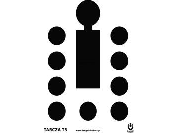 RAN Střelecké terče T3 480x680mm - 50ks, Range Solutions 01