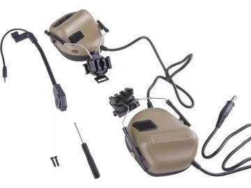 SPE Náhlavní souprava ERM H - písková TAN, Specna Arms 01