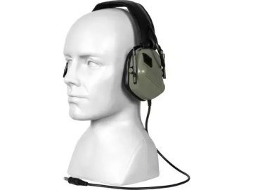 SPE Taktický headset ERM - olivový OD, Specna Arms 01