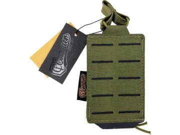 Otevřená MOLLE sumka na 1x M4 zásobník - olivová OD, CONQUER Tactical Gear