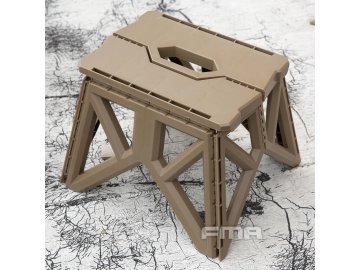 Skládací plastová židle - písková TAN, FMA