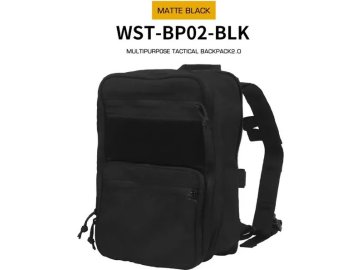 WSP Batoh Tactical Flat Pack 2.0 WST - černý, Wosport 01