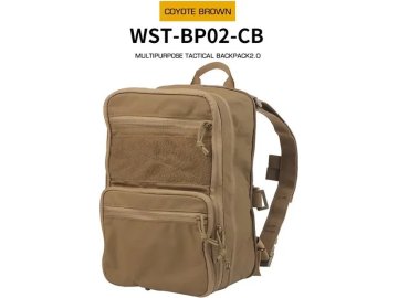 WSP Batoh Tactical Flat Pack 2.0 WST - Coyote, Wosport 01