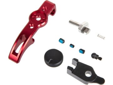 TTI Natahovací páka s přepínačem režimu střelby pro AAP-01 - červená, TTI Airsoft 01