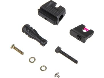 TTI Zvýšený set mířidel s natahovací pákou pro pistole TM Glock a TP22, TTI Airsoft 01