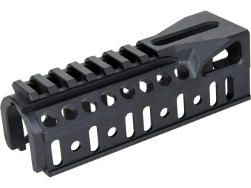 5KU Hliníkový spodní díl předpažbí B-11U pro AKS-74U - černý, 5KU 01