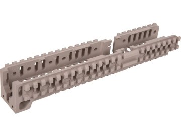 5KU Hliníkový spodní díl předpažbí B-30 pro AK - pískový TAN, 5KU 01