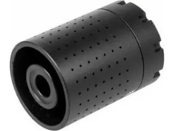 Kovový Flash Hider QG FRF - černý, 14mm levotočivý, 5KU