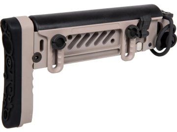 5KU Taktická pažba PT-1 Gen. 2 pro AK E&L - písková TAN, 5KU 01