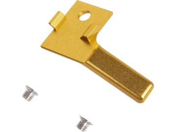 COW Natahovací páka RAW CL na TM Hi-Capa pro praváky - zlatá, CowCow Technology 01