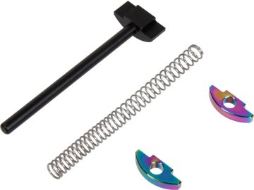 COW Set hliníkového táhla a pružiny pro AAP01 - černá, CowCow Technology 01