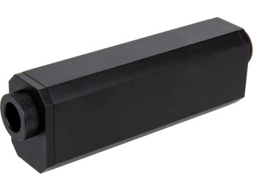 CYM Kovový tlumič SOC 150mm - černý, 14mm levotočivý, CYMA 01