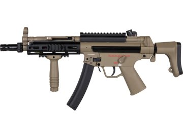 JGW Airsoftový samopal MP5 M-LOK - pískový TAN, J. G. Works, MP5-808 01