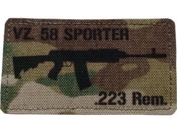 Textilní nášivka VZ 58 SPORTER 223 Rem. - MC, A.C.M.