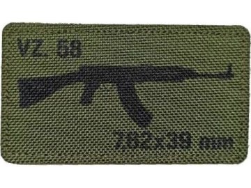 Textilní nášivka VZ 58 7,62x39mm - Zelená, A.C.M.