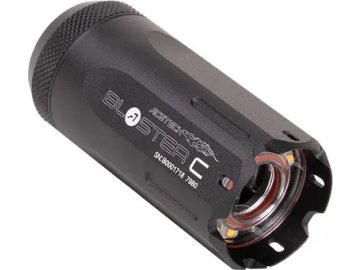 ACE Nasvětlovací tlumič Blaster C s imitací výšlehu 76x32 mm - černý, ACETECH 01