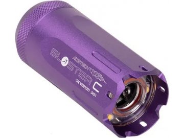 Nasvětlovací tlumič Blaster C s imitací výšlehu 76x32 mm - fialový, ACETECH