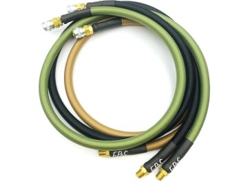 EPeS Hadice HPA Mk.II - QD samice + 1/8NPT - 100cm s opletem - čerstvě zelená, EPeS Airsoft 01