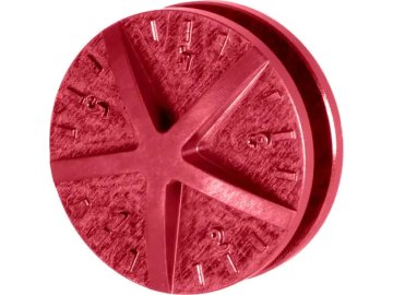 STO CNC HopUp regulační kolečko pro STORM PC1 - červené, STORM Airsoft 01